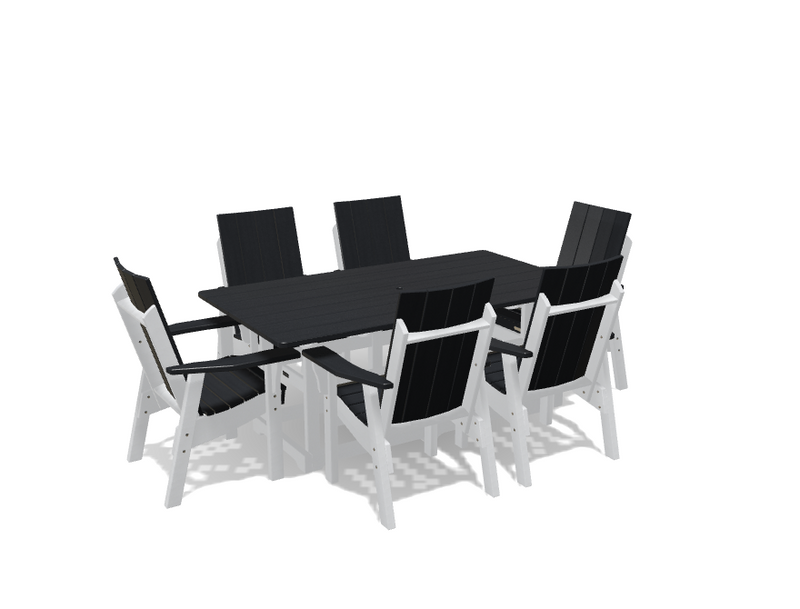 Krahn 40" x 72" Dining Table with 6 Chairs