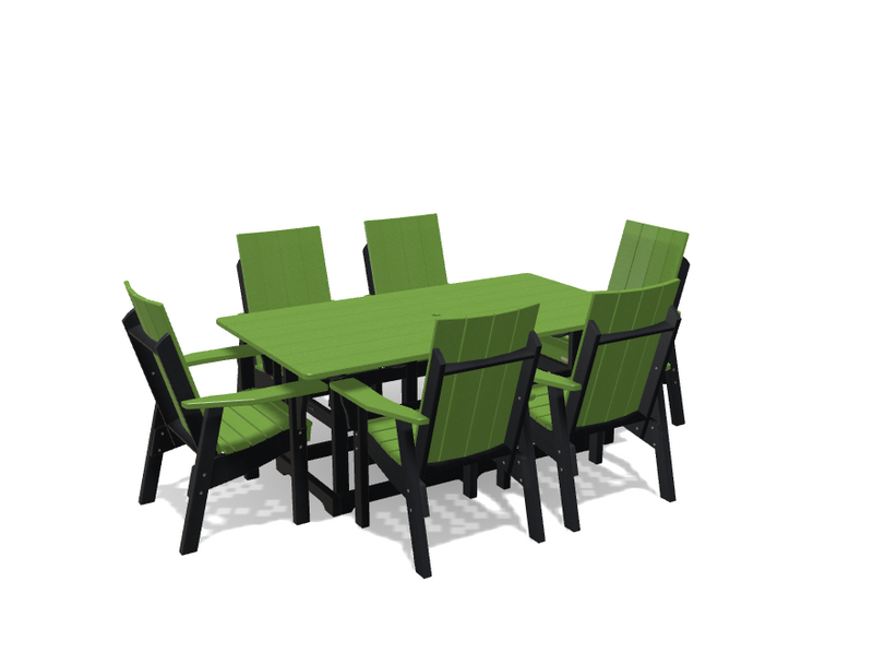Krahn 40" x 72" Dining Table with 6 Chairs