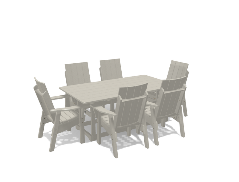 Krahn 40" x 72" Dining Table with 6 Chairs
