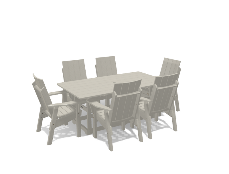 Krahn 40" x 72" Dining Table with 6 Chairs
