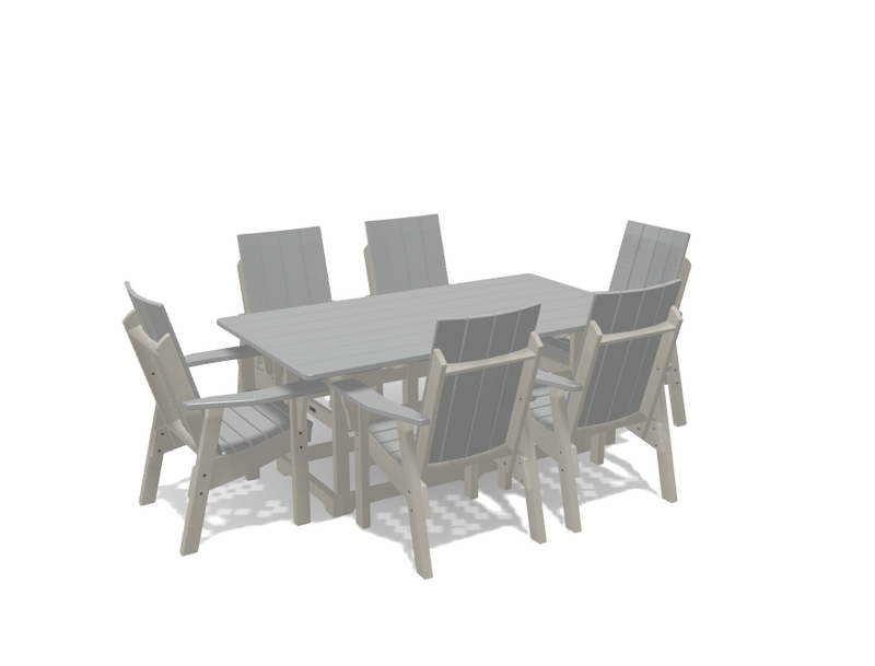 Krahn 40" x 72" Dining Table with 6 Chairs
