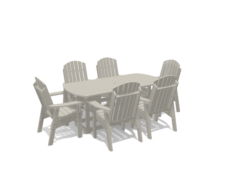 Krahn 34" x 72" Dining Table with 6 Chairs