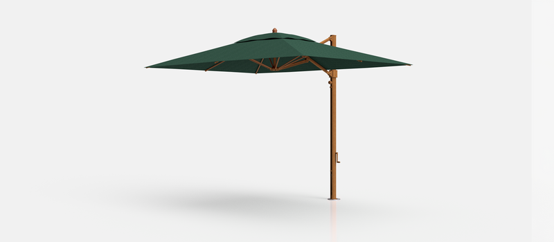 Frankford Aurora Cantilever Umbrella - Fiberglass - 8.5' x 11' Rectangle