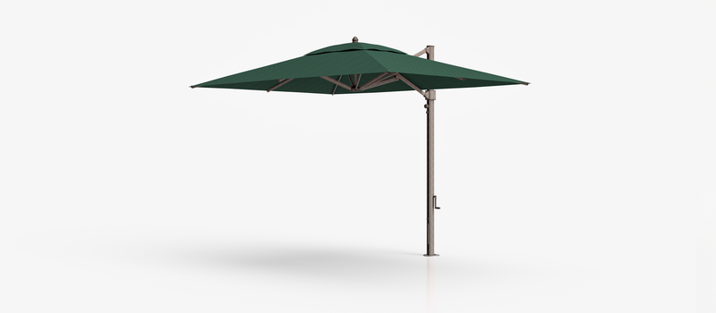 Frankford Aurora Cantilever Umbrella - Aluminum - 8.5' x 11' Rectangle