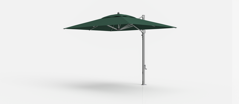 Frankford Aurora Cantilever Umbrella - Aluminum - 8.5' x 11' Rectangle