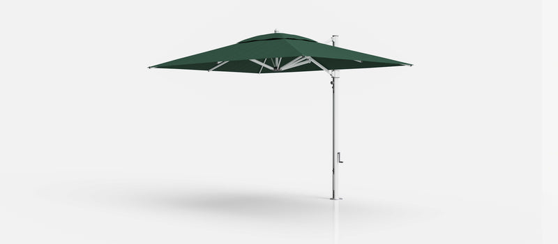 Frankford Aurora Cantilever Umbrella - Aluminum - 8.5' x 11' Rectangle