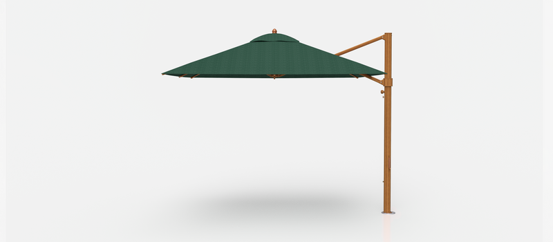 Frankford Aurora Cantilever Umbrella - Fiberglass - 10' Square