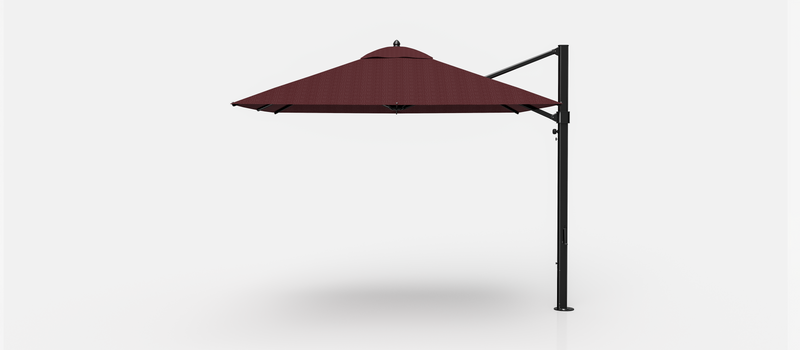 Frankford Aurora Cantilever Umbrella - Aluminum - 10' Square