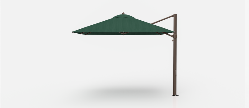 Frankford Aurora Cantilever Umbrella - Aluminum - 10' Square