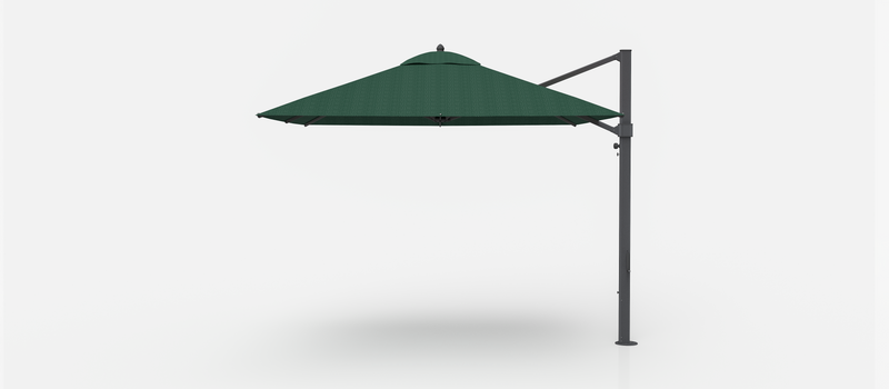 Frankford Aurora Cantilever Umbrella - Aluminum - 10' Square
