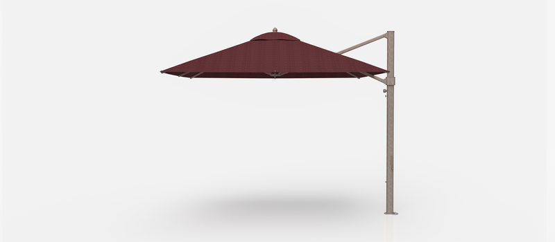 Frankford Aurora Cantilever Umbrella - Aluminum - 10' Square