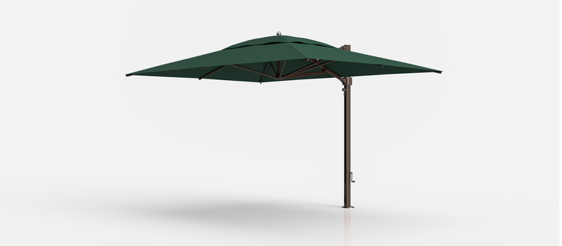Frankford Eclipse Designer Cantilever Umbrella - 10' x 13' Rectangle