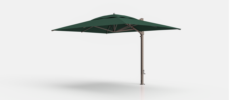 Frankford Eclipse Designer Cantilever Umbrella - 10' x 13' Rectangle