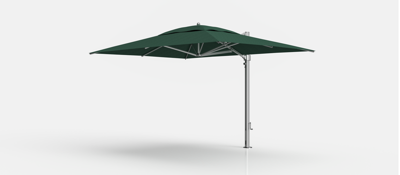 Frankford Eclipse Designer Cantilever Umbrella - 10' x 13' Rectangle