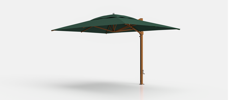 Frankford Eclipse Designer Cantilever Umbrella - 10' x 13' Rectangle