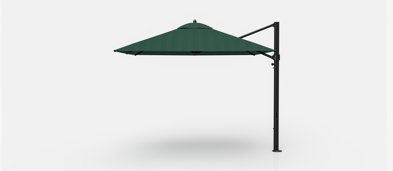 Frankford Aurora Cantilever Umbrella - Aluminum - 10' Square
