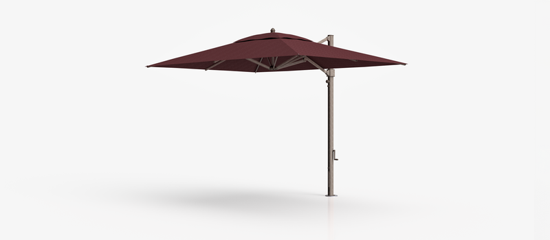 Frankford Aurora Cantilever Umbrella - Aluminum - 8.5' x 11' Rectangle