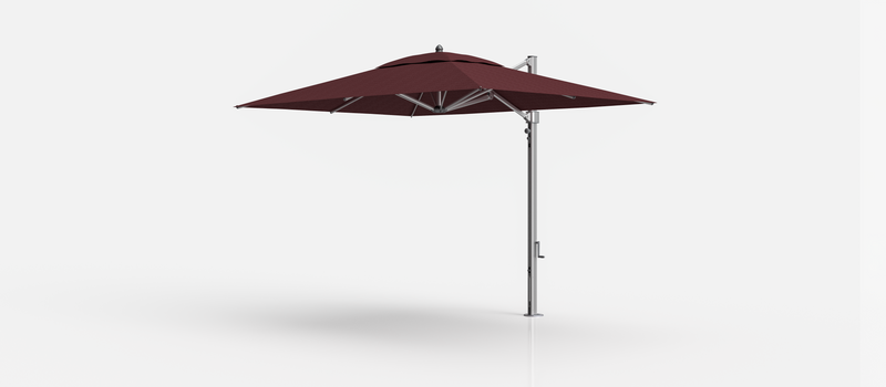 Frankford Aurora Cantilever Umbrella - Aluminum - 8.5' x 11' Rectangle