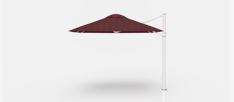 Frankford Aurora Cantilever Umbrella - Fiberglass - 10' Square