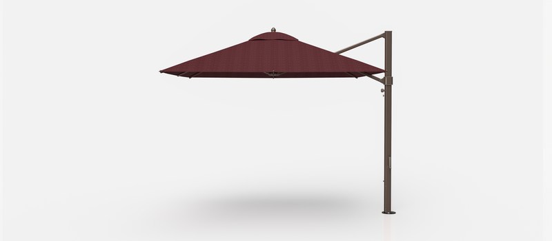 Frankford Aurora Cantilever Umbrella - Aluminum - 10' Square