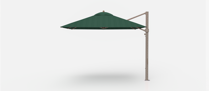Frankford Aurora Cantilever Umbrella - Aluminum - 10' Square