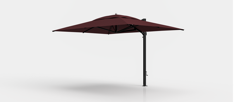 Frankford Eclipse Designer Cantilever Umbrella - 10' x 13' Rectangle