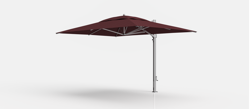 Frankford Eclipse Designer Cantilever Umbrella - 10' x 13' Rectangle