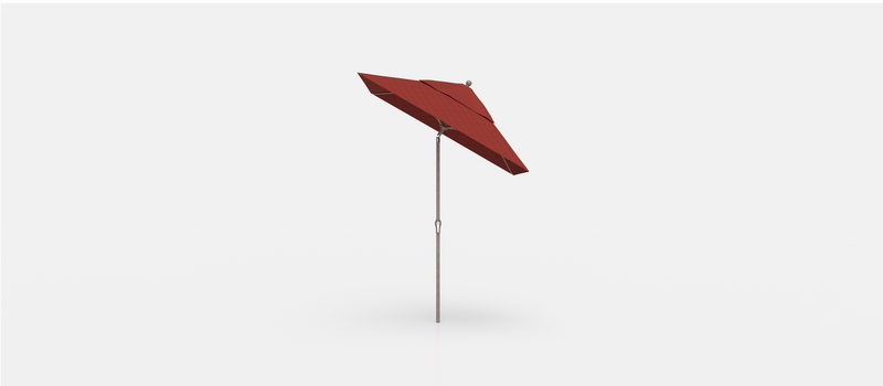 Frankford Monterey Fiberglass Market - Crank Lift Auto Tilt - 6.5' Square