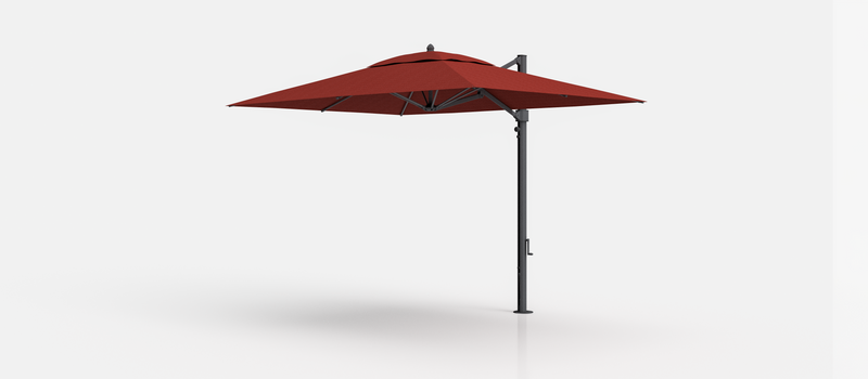 Frankford Aurora Cantilever Umbrella - Fiberglass - 8.5' x 11' Rectangle