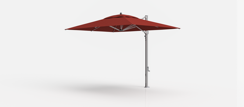 Frankford Aurora Cantilever Umbrella - Aluminum - 8.5' x 11' Rectangle