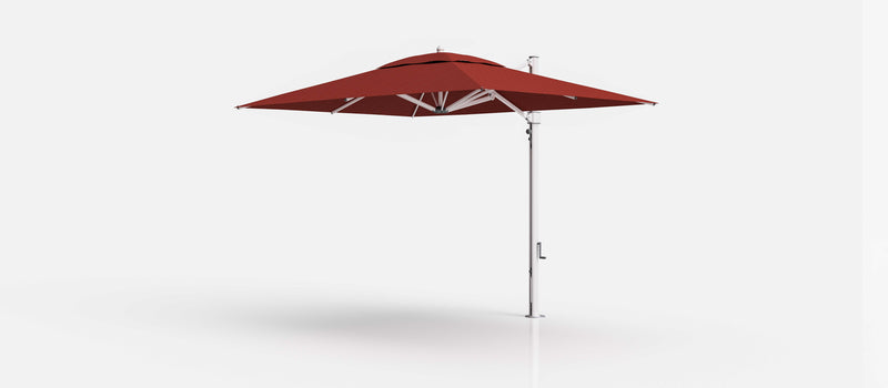 Frankford Aurora Cantilever Umbrella - Aluminum - 8.5' x 11' Rectangle