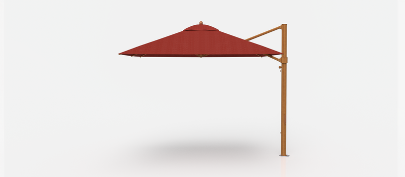 Frankford Aurora Cantilever Umbrella - Fiberglass - 10' Square
