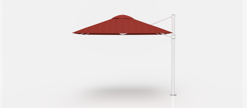 Frankford Aurora Cantilever Umbrella - Fiberglass - 10' Square