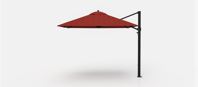 Frankford Aurora Cantilever Umbrella - Aluminum - 10' Square