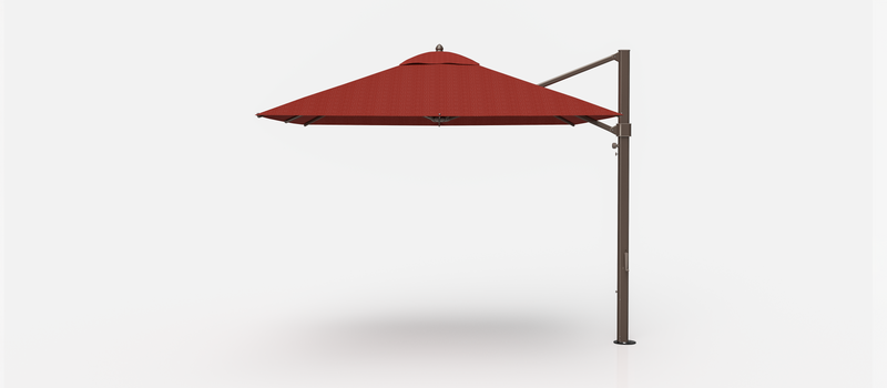 Frankford Aurora Cantilever Umbrella - Aluminum - 10' Square