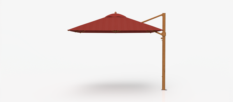 Frankford Aurora Cantilever Umbrella - Aluminum - 10' Square