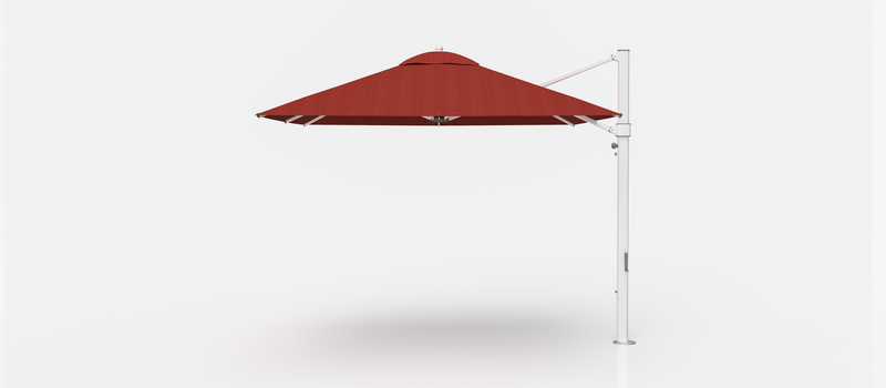 Frankford Aurora Cantilever Umbrella - Aluminum - 10' Square