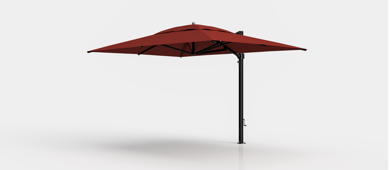 Frankford Eclipse Designer Cantilever Umbrella - 10' x 13' Rectangle
