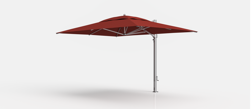 Frankford Eclipse Designer Cantilever Umbrella - 10' x 13' Rectangle