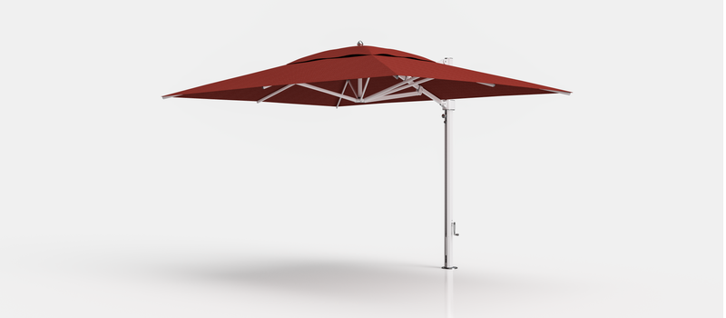 Frankford Eclipse Designer Cantilever Umbrella - 10' x 13' Rectangle