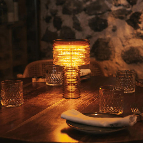 Ambar<br> Solar-charged Table Lamp