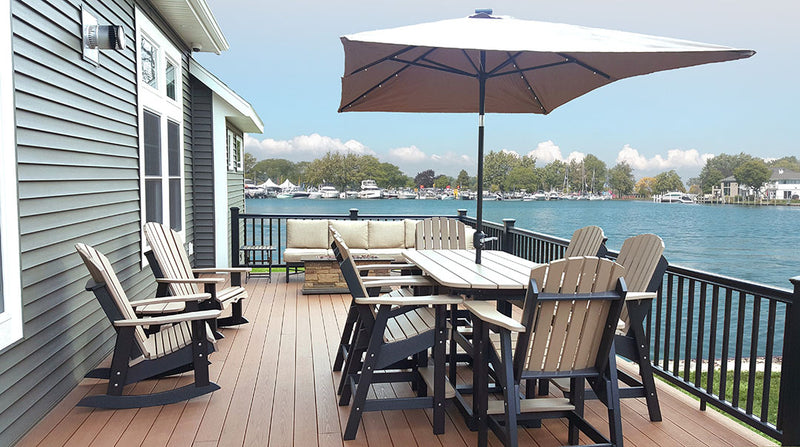 Krahn Adirondack Patio Rocker - Deluxe