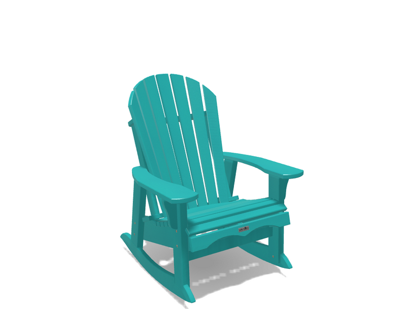 Krahn Adirondack Patio Rocker - Deluxe