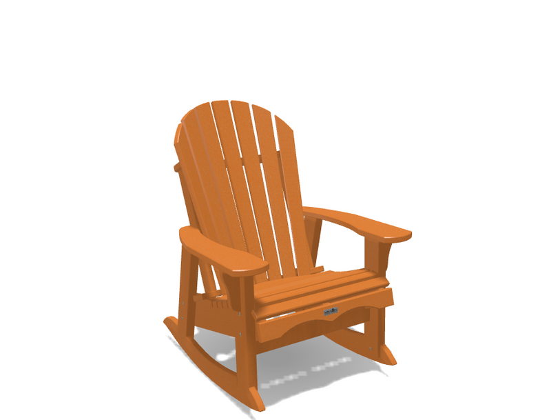 Krahn Adirondack Patio Rocker - Deluxe