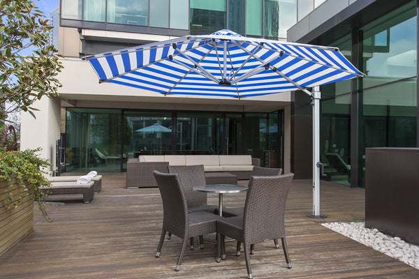Frankford Aurora Cantilever Umbrella - Aluminum - 11' Octagon