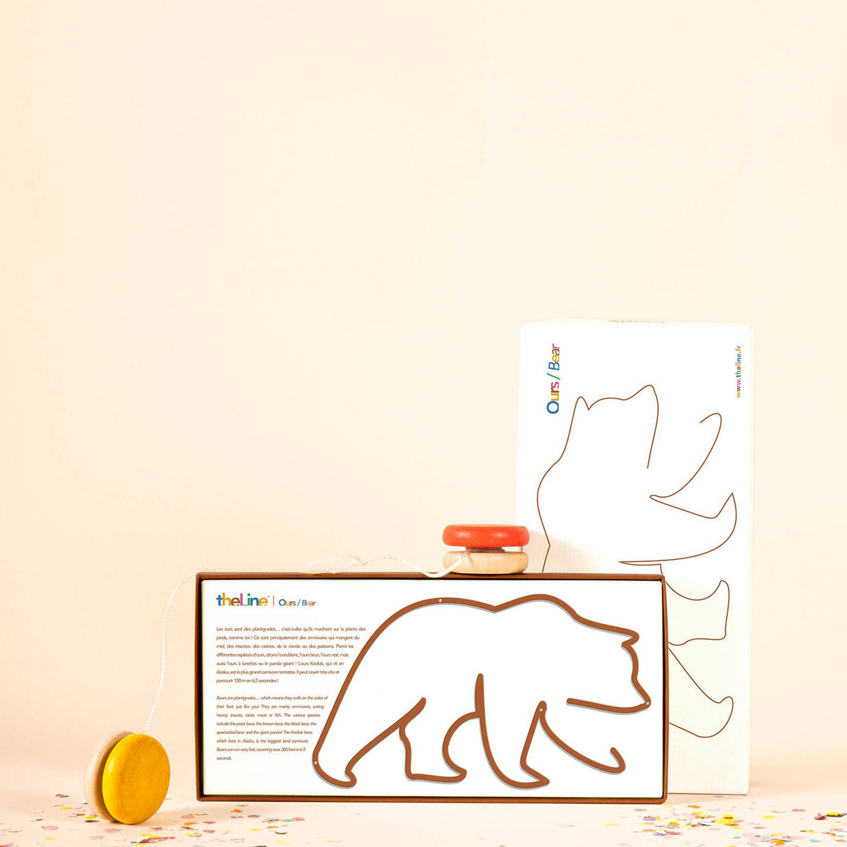 Stylish Bear Line art captures a fun and friendly bear, ideal for nurseries, playrooms, or children’s décor.