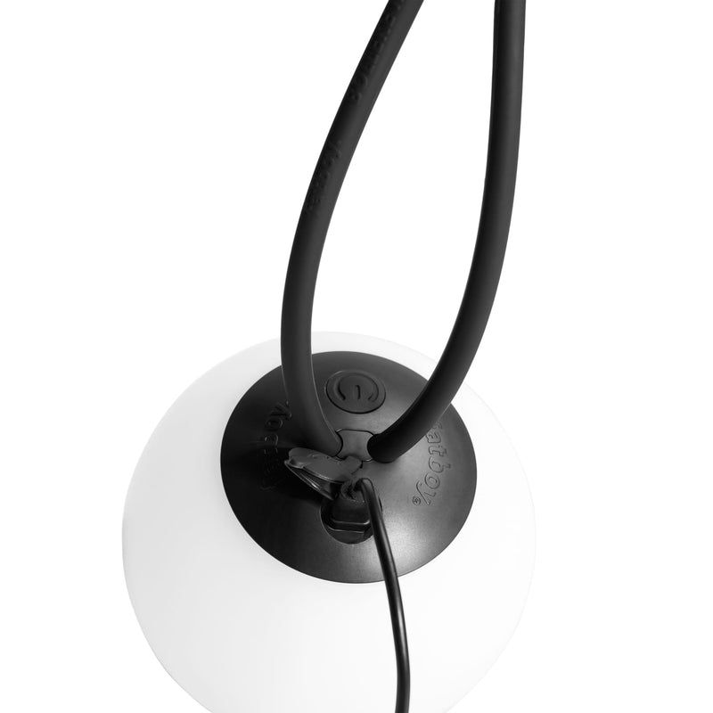 Rechargeable LED lamp perfect for cozy corners and outdoor evenings.