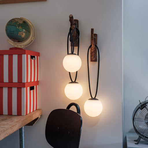 A trio of compact rechargeable lamps with soft 2700K glow by Fatboy.