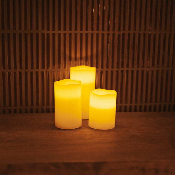 Dolo Flameless Candles<br> Set of 3