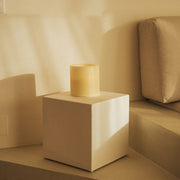A sophisticated alternative to traditional candles, combining safety and warm LED glow.